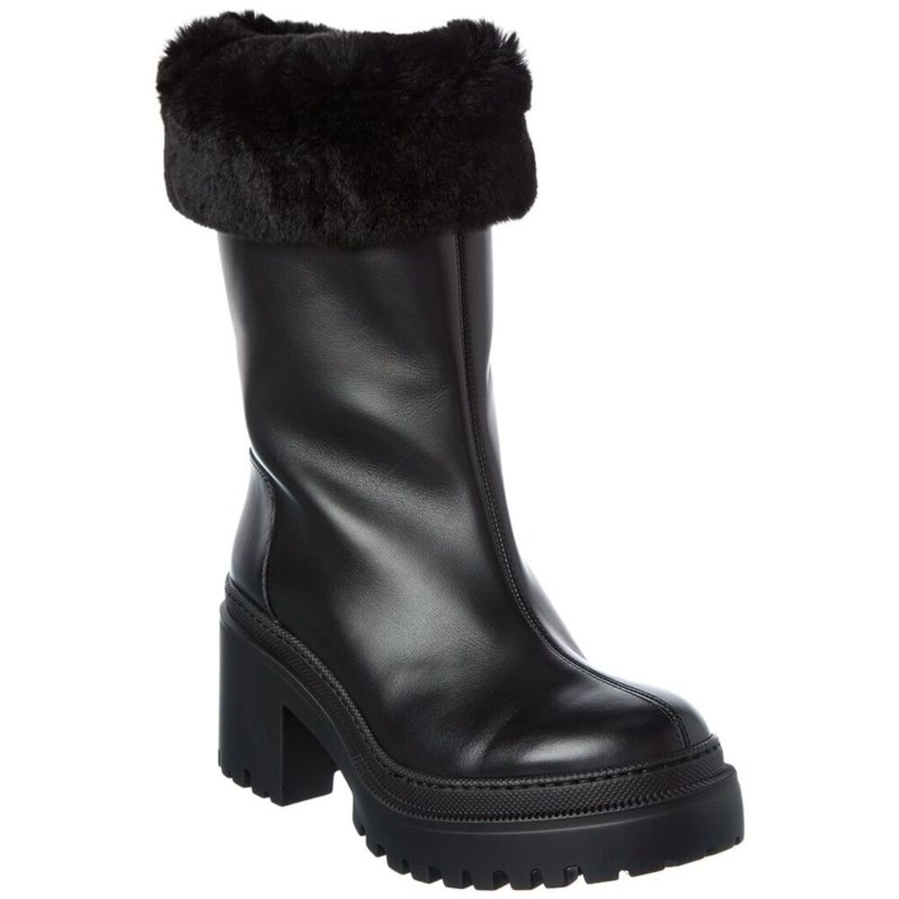 Giuseppe Zanotti Martini 50 Leather Boot, Black